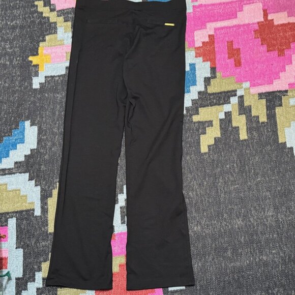 Iman Global Chic Slip into Slim Perfect Ponte Boot-Cut Pant, Black, Large - Picture 2 of 13